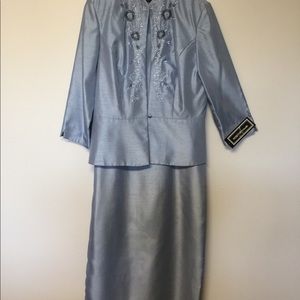 Positive Attitude formal dress with jacket. Never worn.